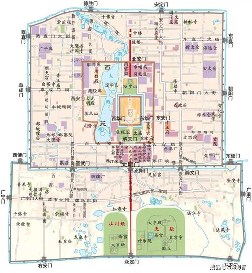 探索北京地图全图：从古迹到现代科技，全方位了解北京城